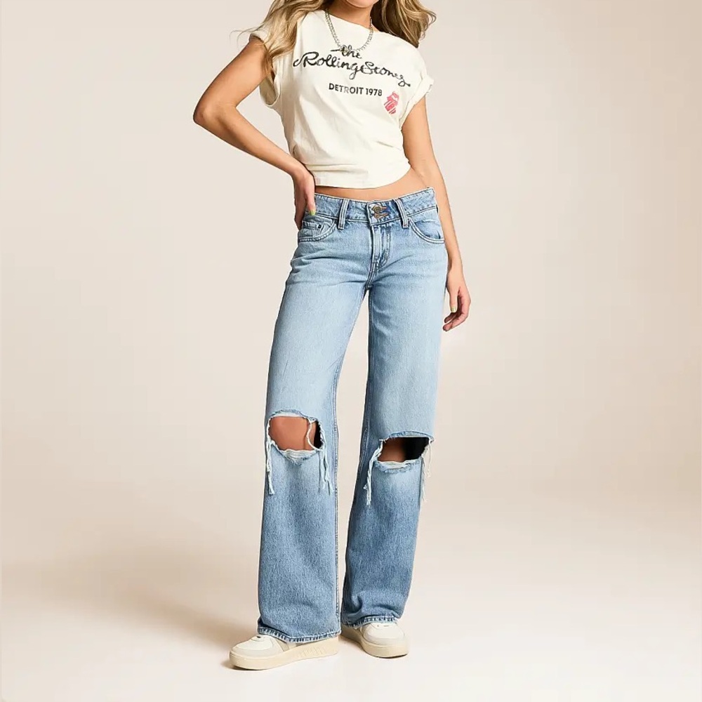 Levis Superlow Loose Straight Jeans